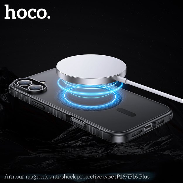 HOCO Armour magnetinis apsauginis dėklas telefonui iPhone 16