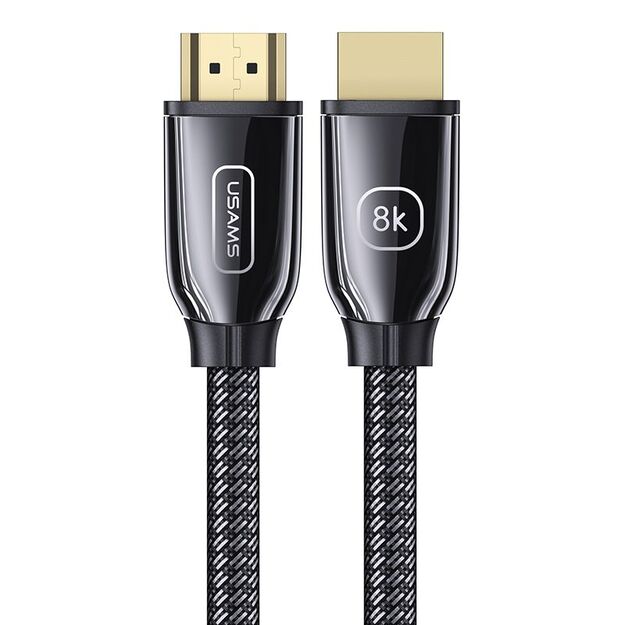 USAMS U67 HDMI-HDMI 8K Ultra HD Kabelis 2m, juodas