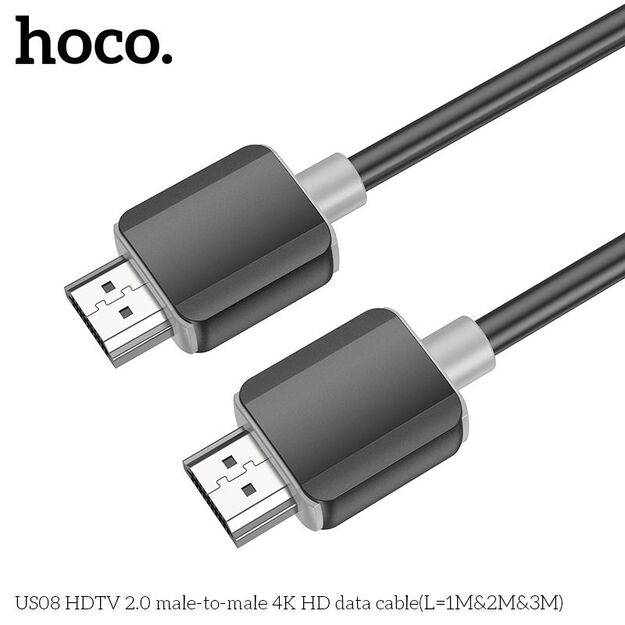 HOCO US08 HDMI2.0 4K HD 3M