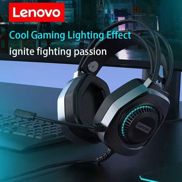 LENOVO G81B USB 7.1 Surround žaidimų ausinės