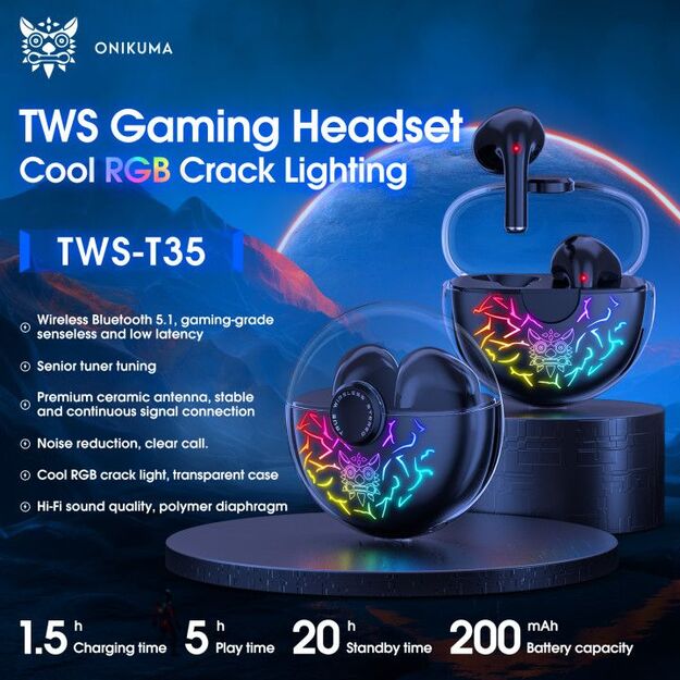 Onikuma T35 Gaming TWS