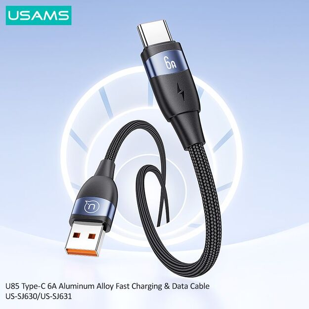 USAMS U85 6A USB to type-C 1.2M