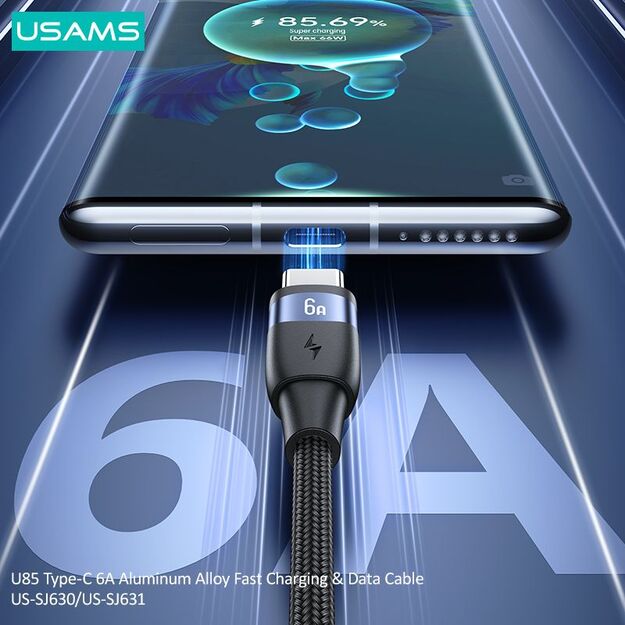 USAMS U85 6A USB to type-C 2M